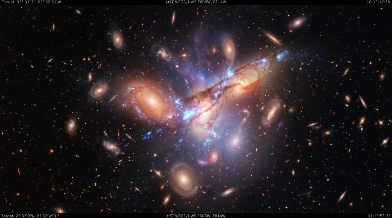 Descoberta astronômica do telescópio James Webb sobre galáxias antigas.