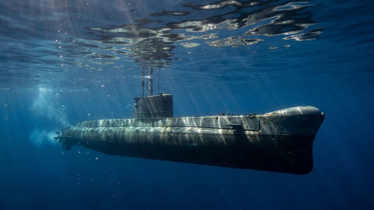 Uma tripulação de 70 militares passou 231 horas debaixo d’água dentro de um submarino brasileiro durante uma viagem que percorreu mais de 6 mil quilômetros