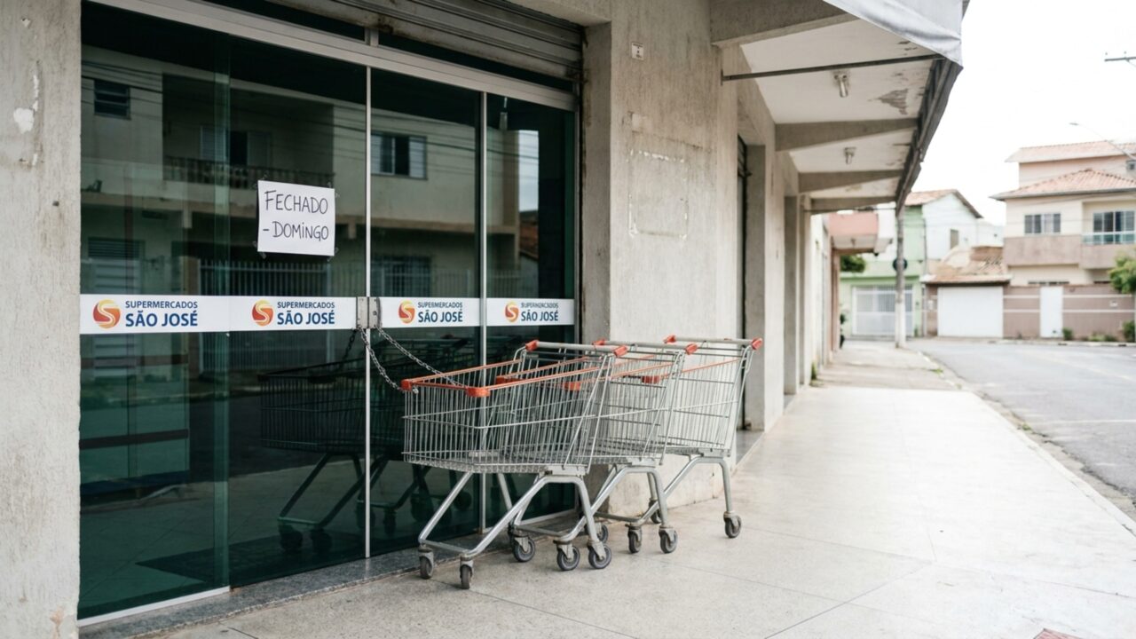 Fechamento dos supermercados aos domingos pode mudar rotina da população