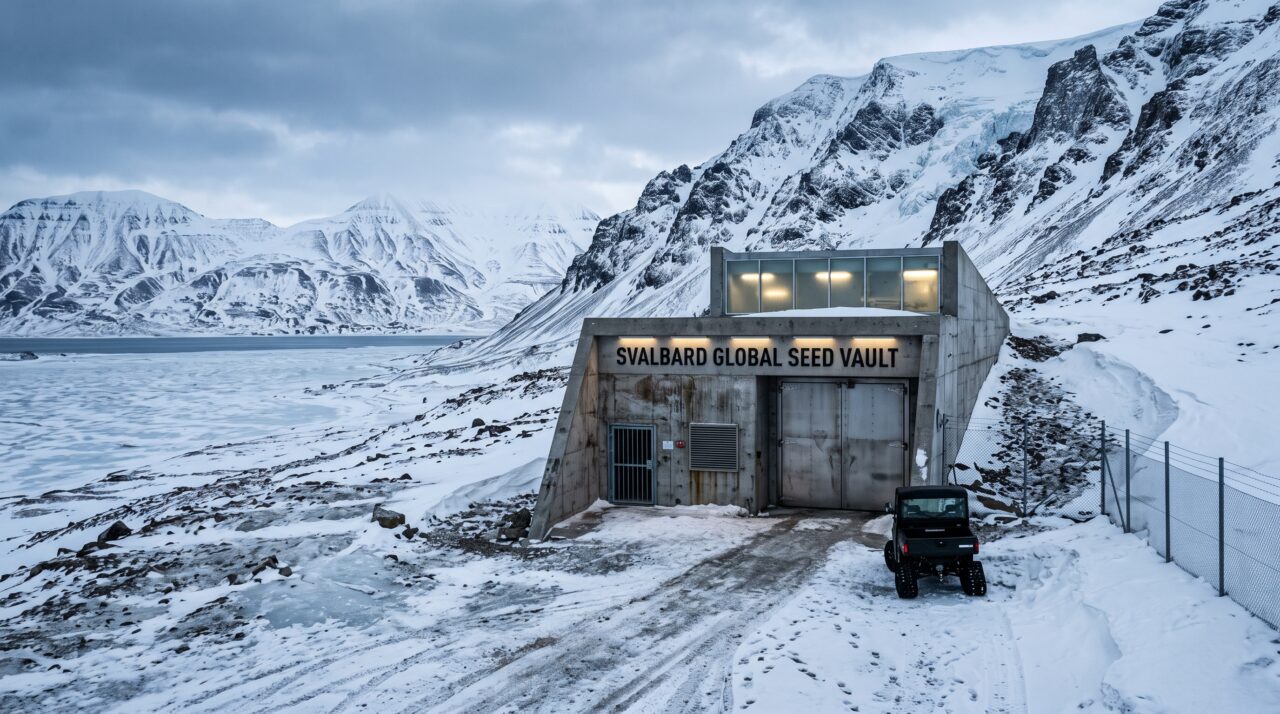 O Silo Global de Sementes de Svalbard e sua importância para o futuro da humanidade.