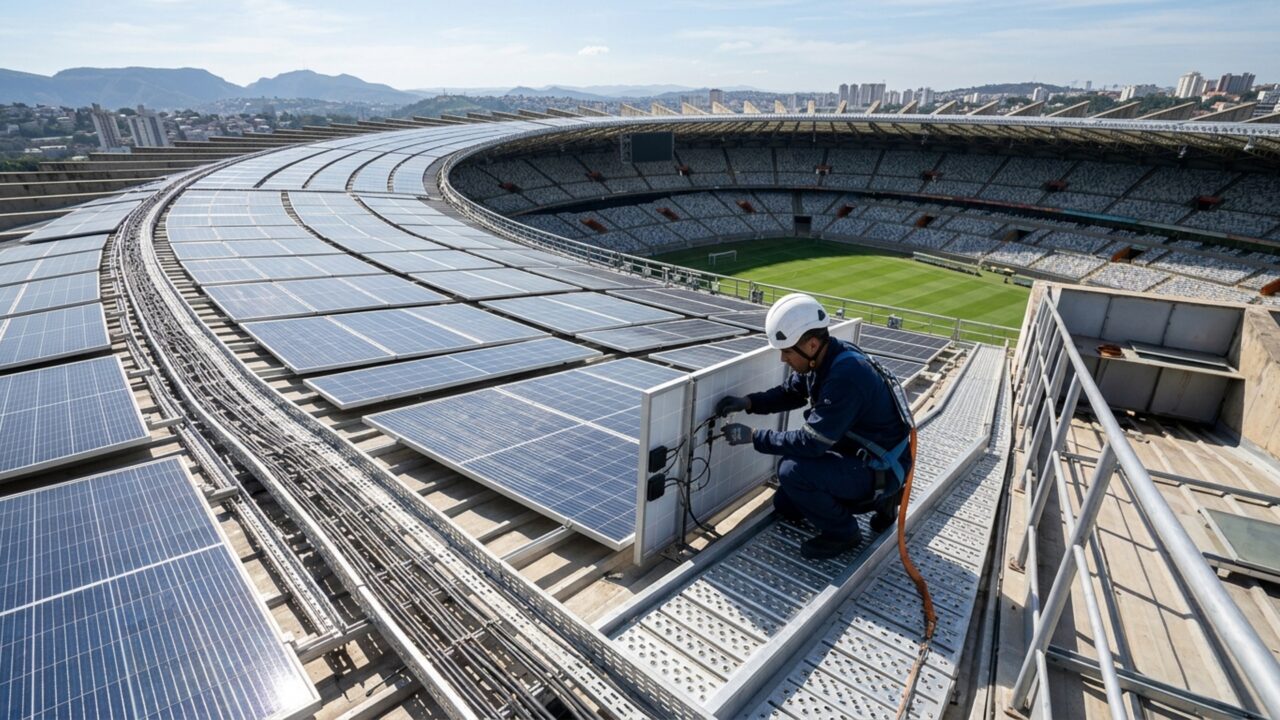 Com teto coberto por 6.000 células solares e agenda repleta de shows, o Mineirão se tornou uma usina cultural na Pampulha