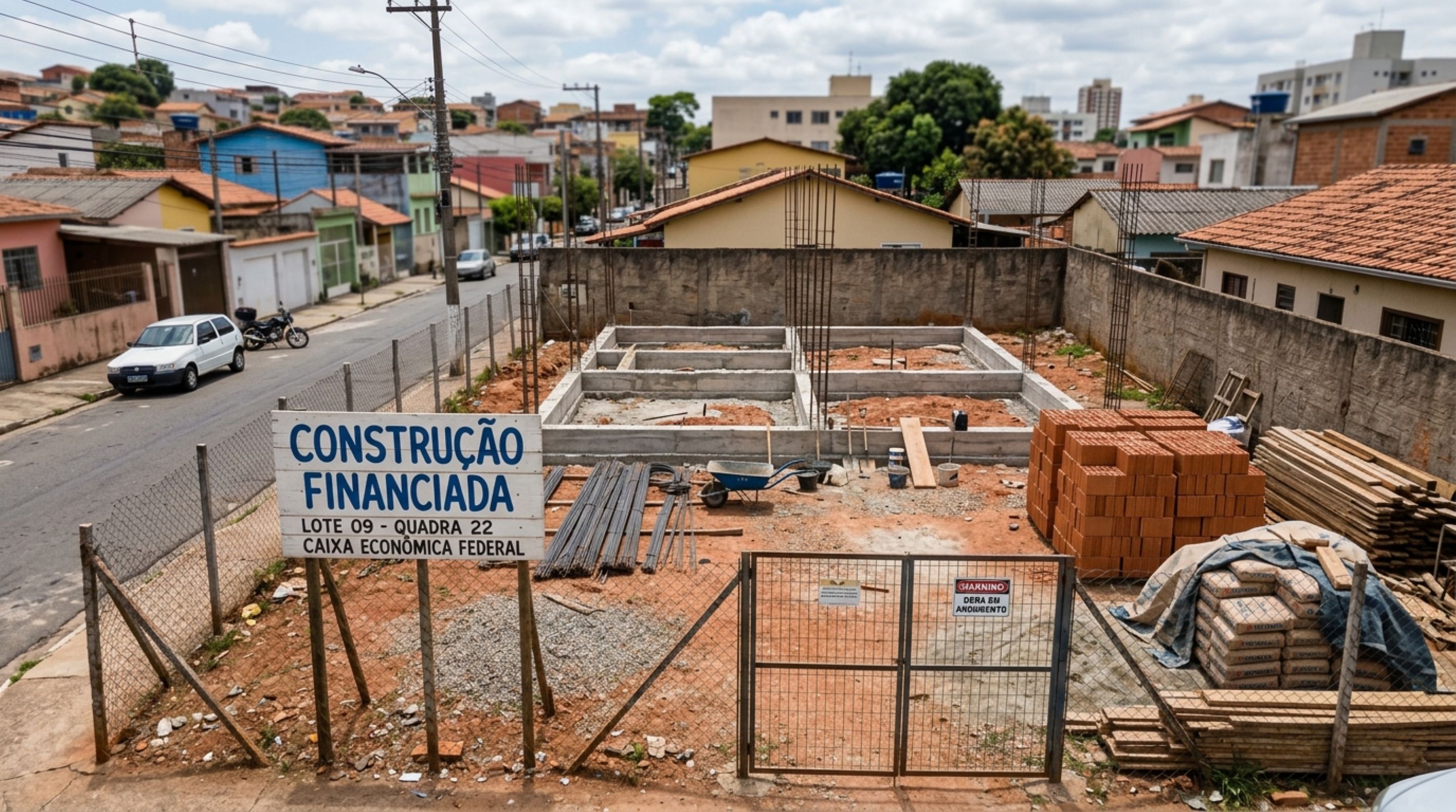 Quanto custa construir uma casa financiada pela Caixa em 2026?