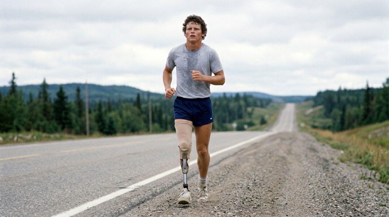 Ele correu quase uma maratona por dia durante 143 dias usando uma prótese mecânica e mobilizou um país inteiro