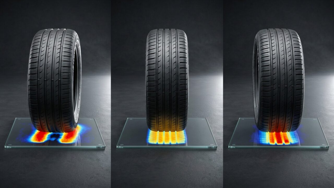 Pneus com diferença de apenas 3, 5 ou 8 libras podem alterar o consumo e o comportamento do carro na estrada