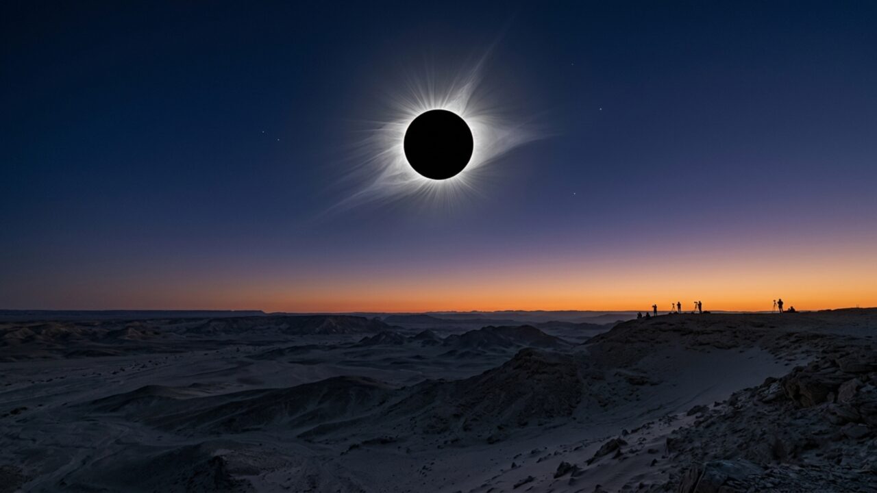 O eclipse solar mais longo do século está próximo: o dia se tornará noite e o fenômeno não voltará por 157 anos
