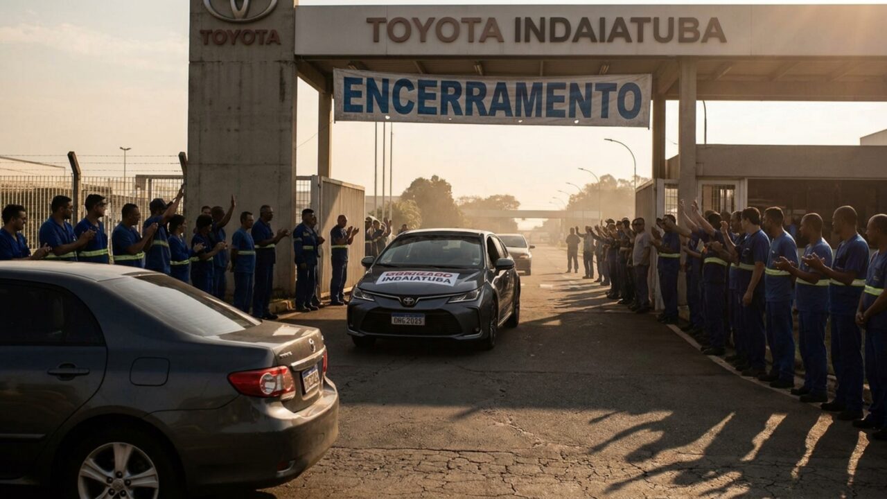 Depois de produzir mais de 1 milhão de carros em 28 anos, montadora encerra fábrica brasileira que reúne cerca de 1.500 trabalhadores