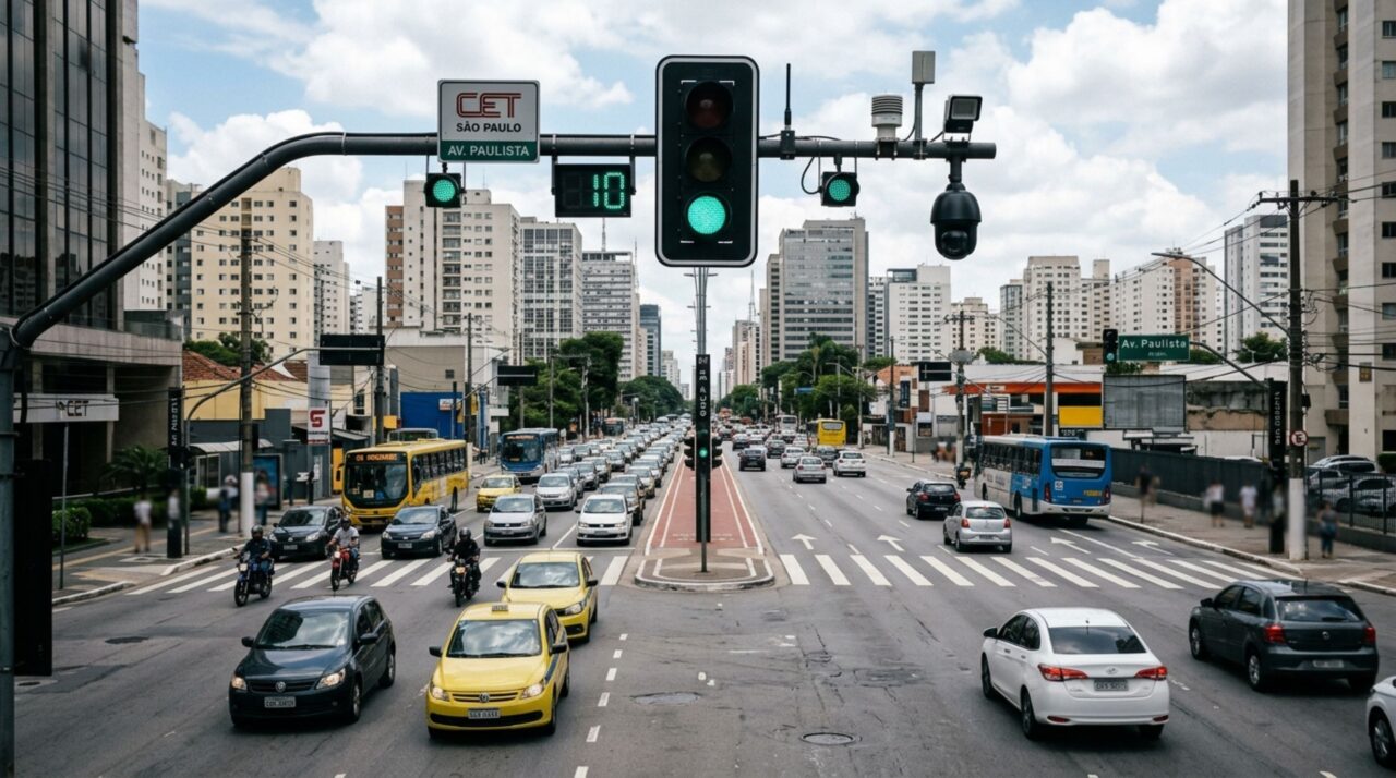 Adeus espera no sinal: semáforos inteligentes ajustam os sinais em tempo real no trânsito e ajudam a diminuir o engarrafamento