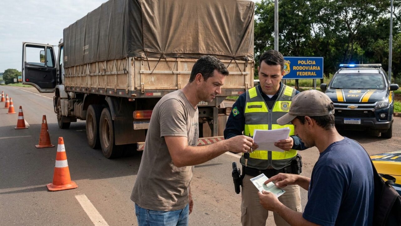 Habilitado há mais de dez anos na categoria B, ele aceitou conduzir outro tipo de veículo por poucos quilômetros e descobriu que ter CNH não bastava naquela abordagem