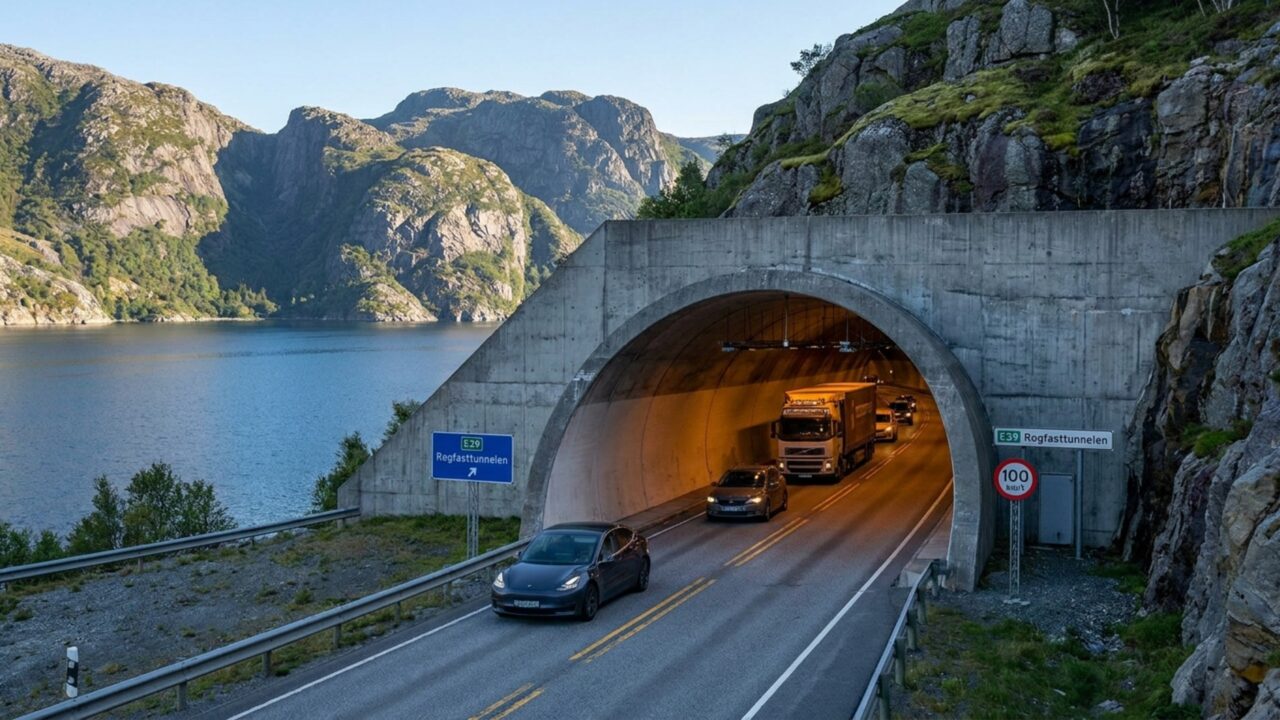 Um túnel de 26,7 quilômetros será construído a quase 400 metros abaixo do mar para eliminar uma travessia de balsa