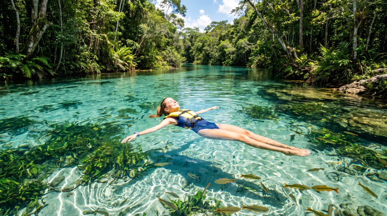 O crescimento do ecoturismo e das flutuações em Bonito.
