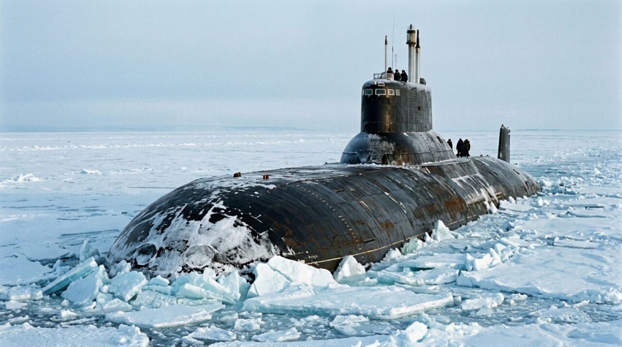 Por 120 dias, 150 pessoas desapareciam sob o Ártico dentro do maior submarino já construído
