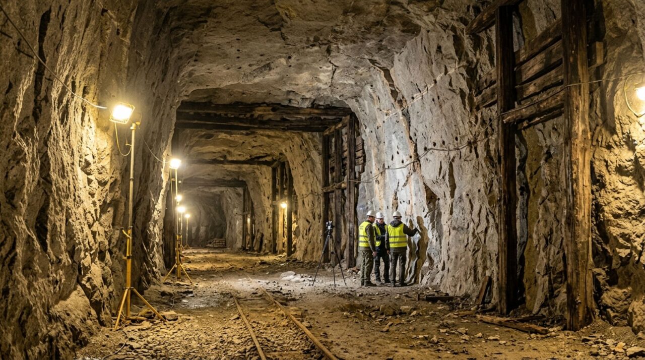 As monumentais estruturas subterrâneas do Projeto Riese alimentam as buscas por segredos enterrados desde 1945