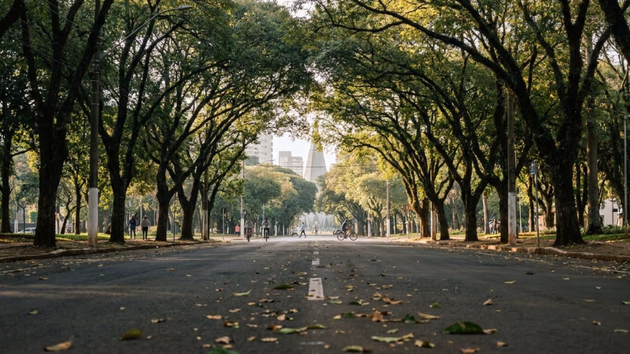 Cidade do interior paranaense na mesma lista de Paris, Madri, Nova York e Toronto: com 98,6% das ruas cobertas por árvores e reconhecimento, esse município lidera o ranking de qualidade de vida do Brasil e foi desenhado por quem nunca pisou nela
