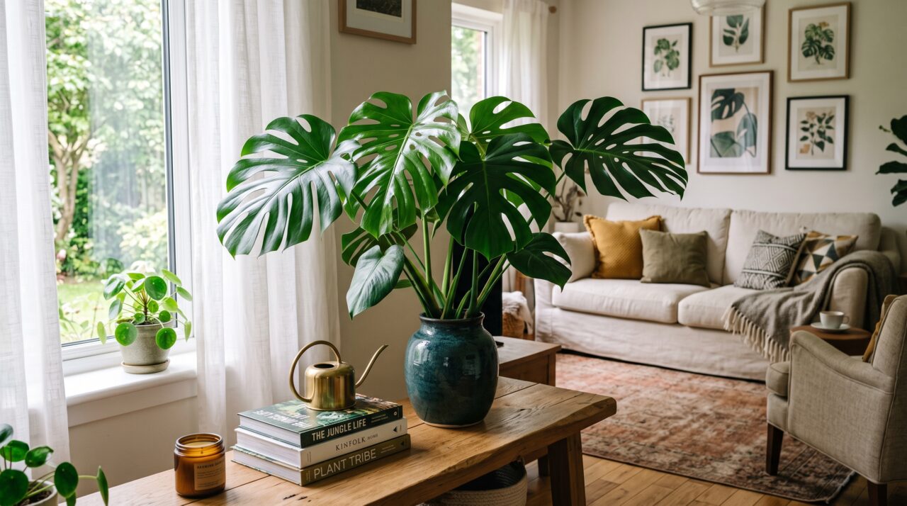 A folhagem tropical que purifica o ar e cresce sem luz direta: como cultivar a costela-de-adão em vasos e transformar o canto da sala em uma selva urbana elegante