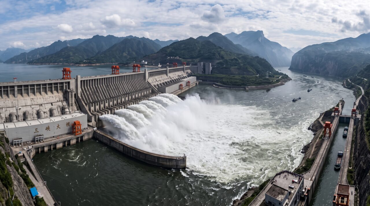 O impacto ambiental e a escala da Represa das Três Gargantas na rotação da Terra.