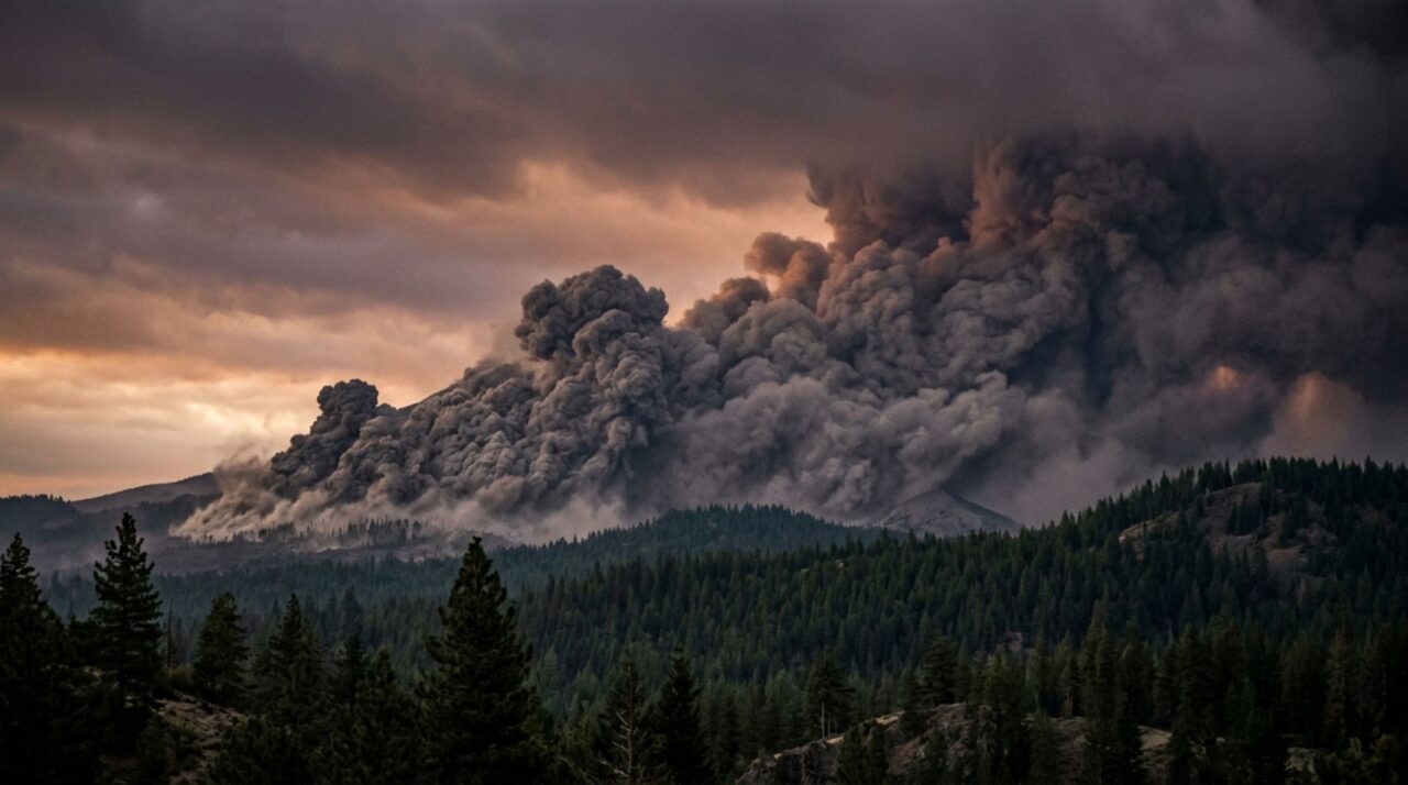 O fotógrafo que ficou diante de uma erupção e deixou imagens que sobreviveram ao desastre