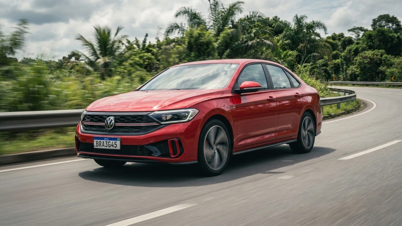 Com 231 cv e 510 litros no porta-malas, este sedã acelera de 0 a 100 km/h em apenas 6,6 segundos