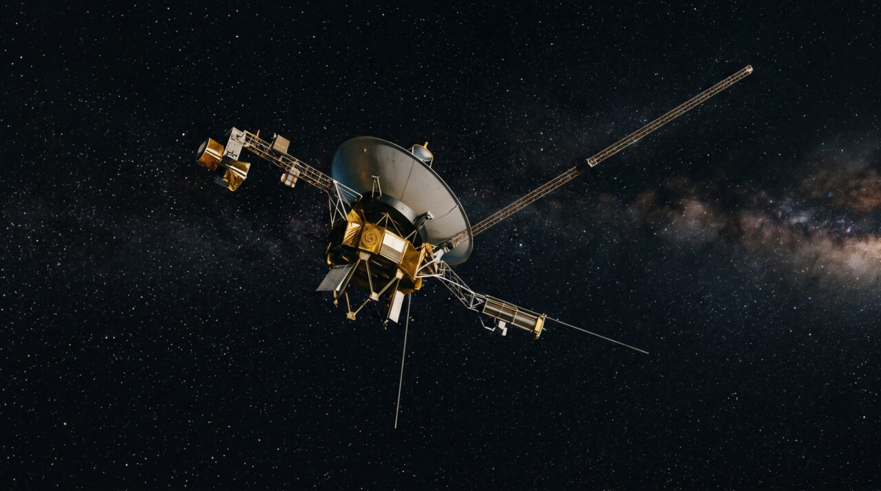 A tecnologia dos computadores da sonda Voyager 1 e sua memória de 68 kilobytes.