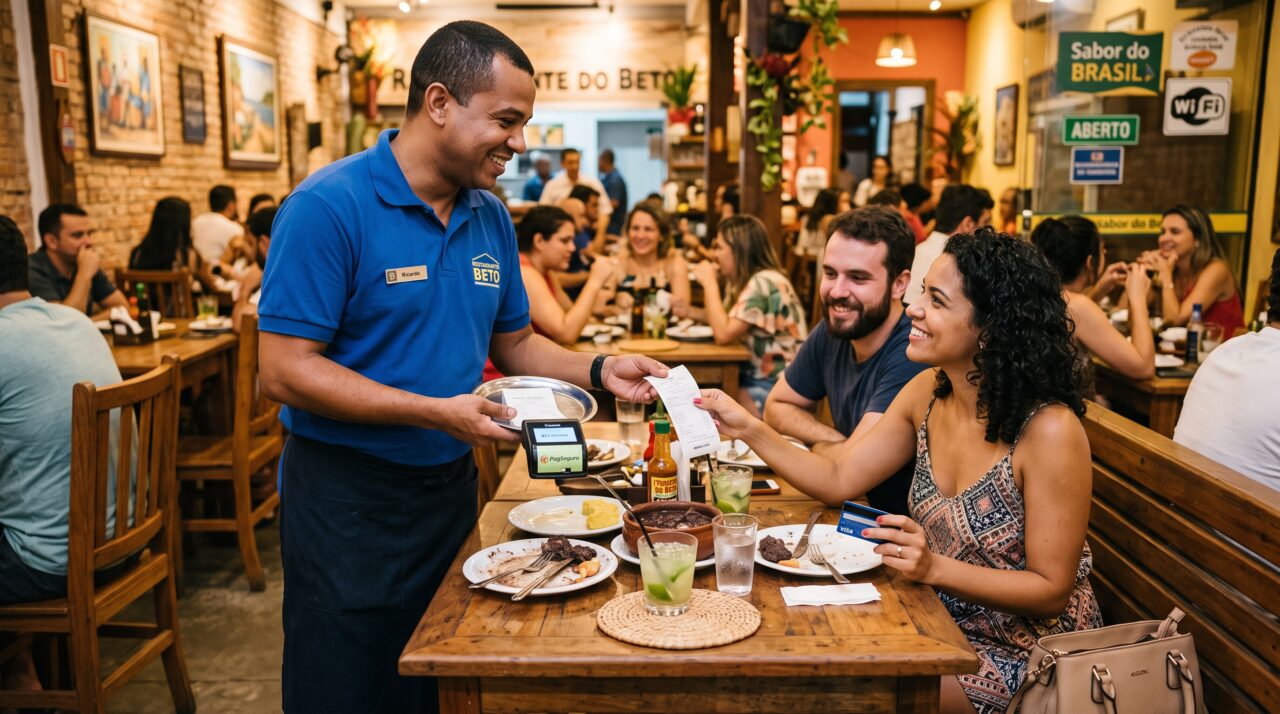 A famosa taxa de 10% no restaurante: A lei obriga o cliente a pagar a gorjeta?