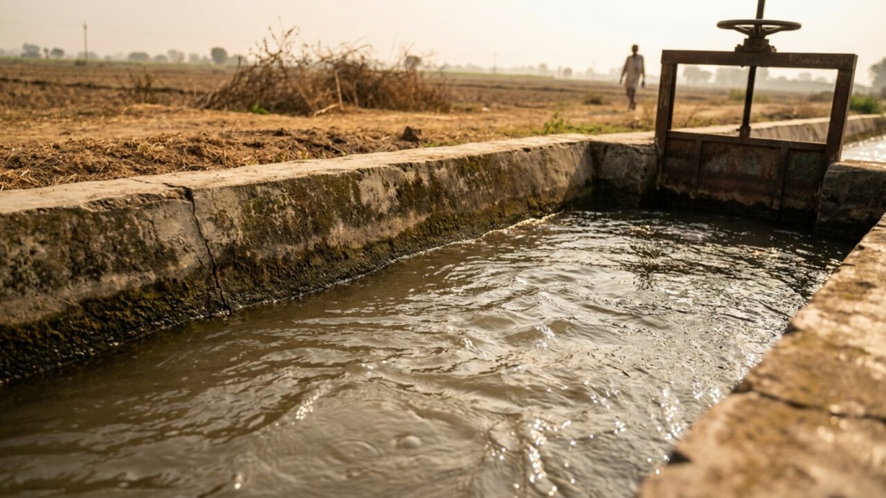 Canal artificial com 212 km e capacidade para levar milhões de litros por dia a área de seca extrema impressiona engenheiros