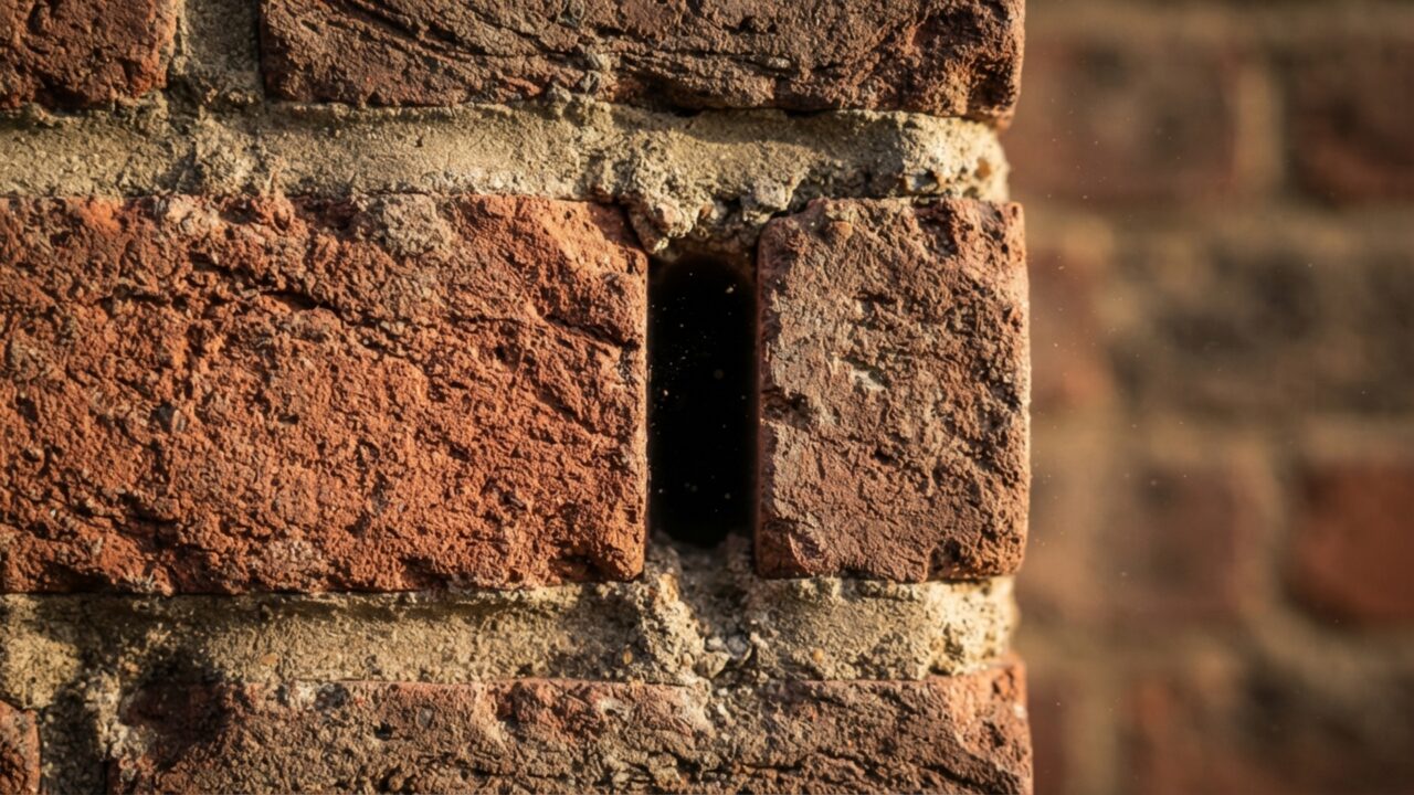 O "furo misterioso" nas paredes externas da casa que você nunca deve tapar e a razão por trás dele