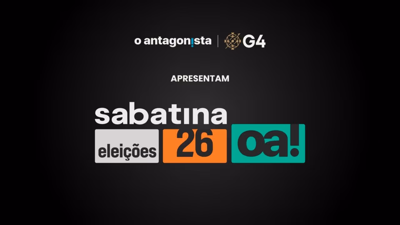 O Antagonista e G4 promovem sabatina com pré-candidatos à Presidência