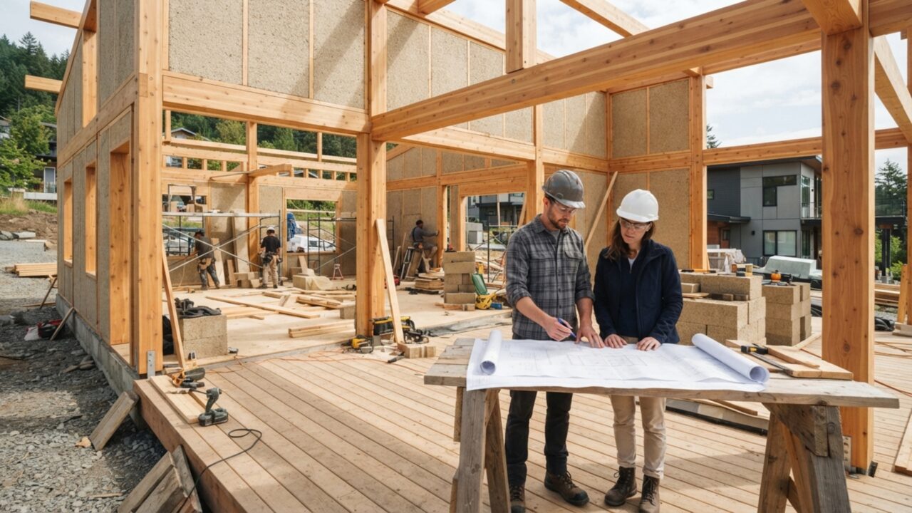 Tijolo de cânhamo (hempcrete) é a nova obsessão: material à prova de fogo, acústico e de carbono negativo vira a principal aposta da arquitetura sustentável