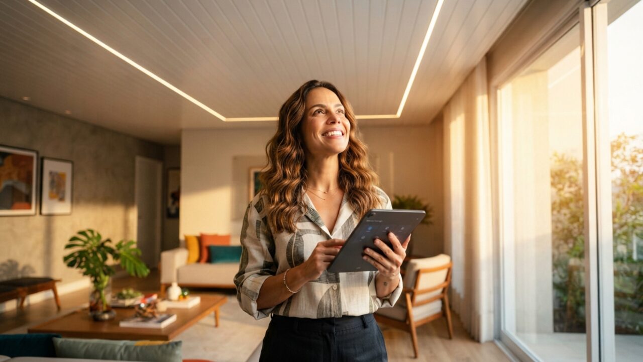Nem gesso, nem drywall: o material rápido e barato que virou febre para renovar o teto sem sujeira