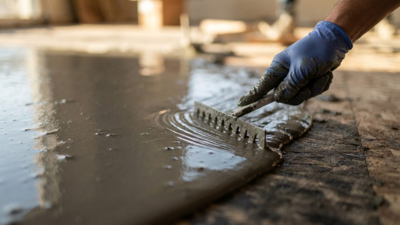 O que é o "concreto fluido" que nivela pisos sozinho em poucas horas e dispensou a lixa nas reformas