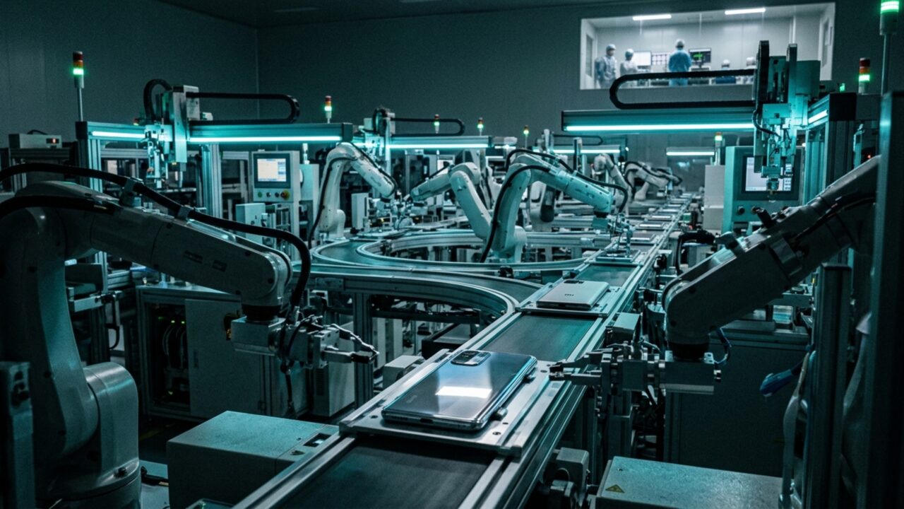 A fábrica escura que produz um celular a cada 6 segundos e mostra o futuro da indústria