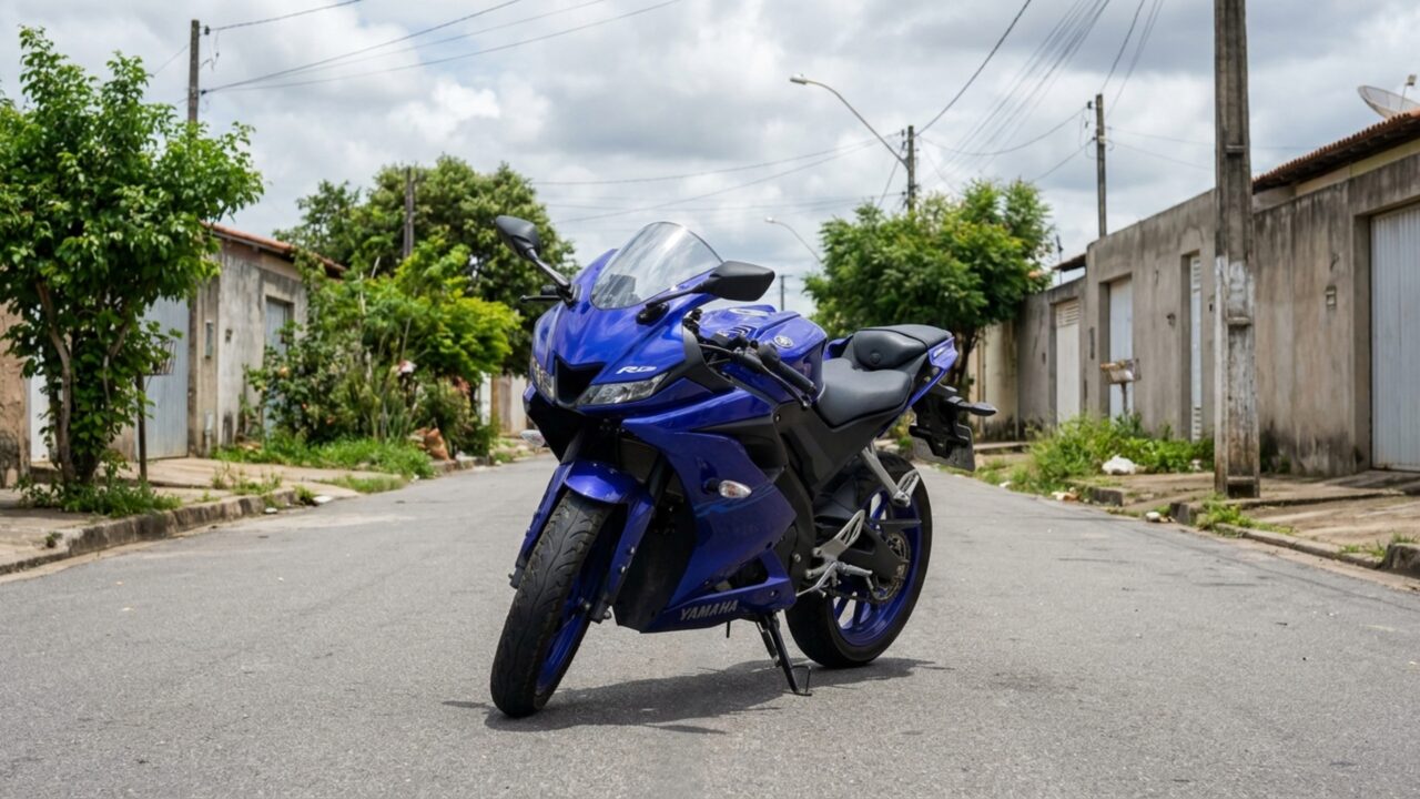Yamaha mantém esportiva de 155 cilindradas com 18,8 cv, câmbio de 6 marchas e tecnologia usada em motos maiores da marca