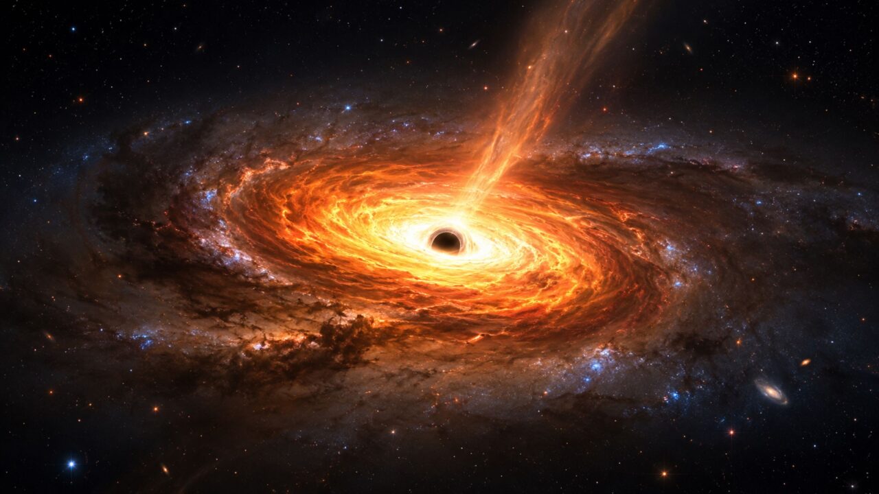 Matéria superaquecida explica o brilho absurdo do quasar