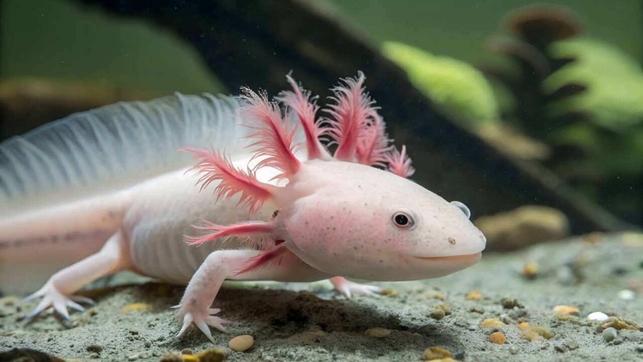 A salamandra mexicana famosa por regenerar membros inteiros, faz algo ainda mais extraordinário do que simplesmente cicatrizar ferimentos