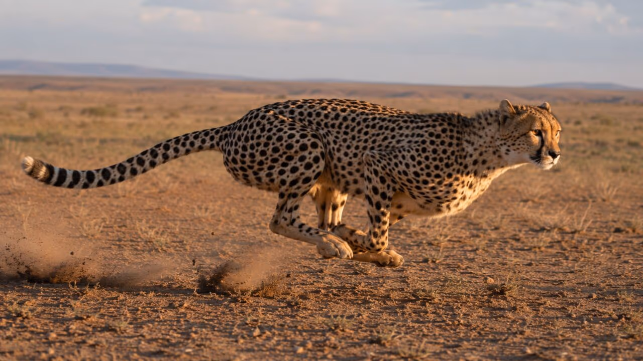 Ataque do guepardo chega perto de 130 km/h e mostra como o felino calcula o bote em apenas 3 segundos