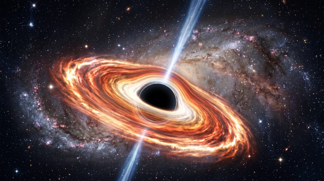 O despertar de um buraco negro supermassivo após 100 milhões de anos de silêncio na galáxia J1007+3540.