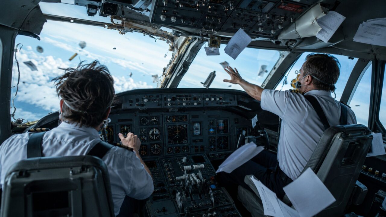 Descompressão no cockpit exigiu reação imediata da tripulação