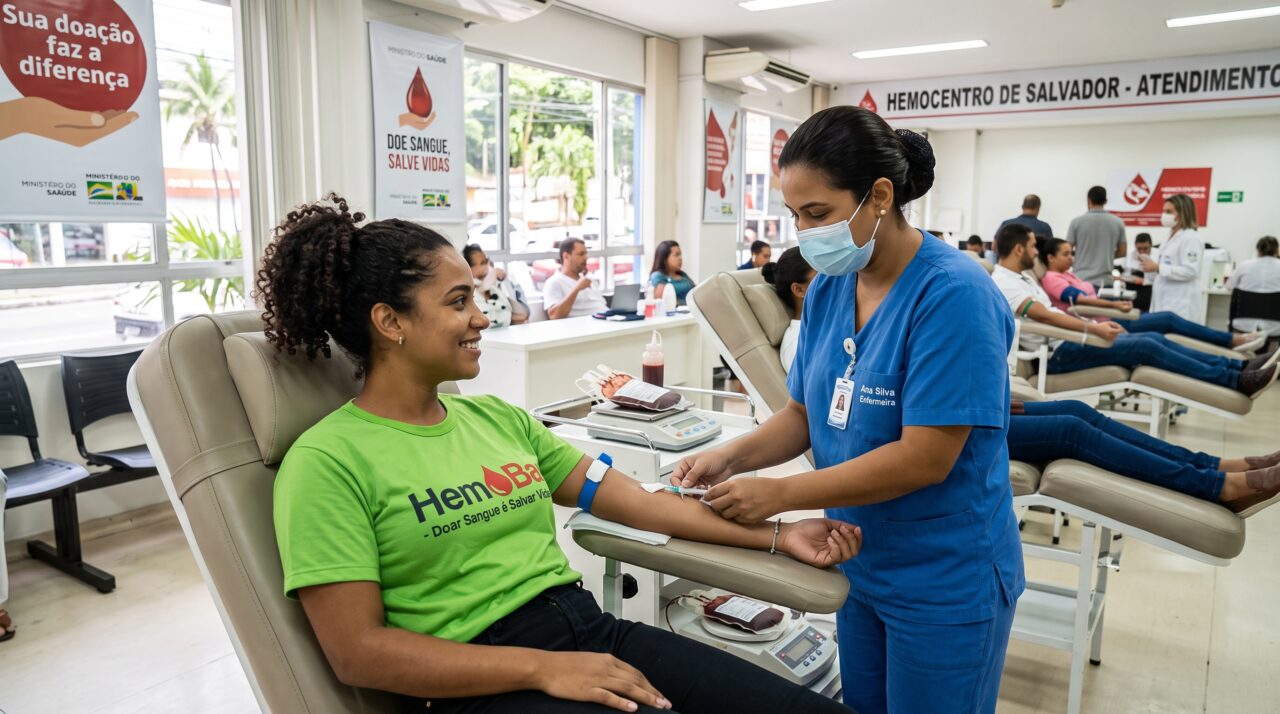 Direito à folga na CLT por doação de sangue.