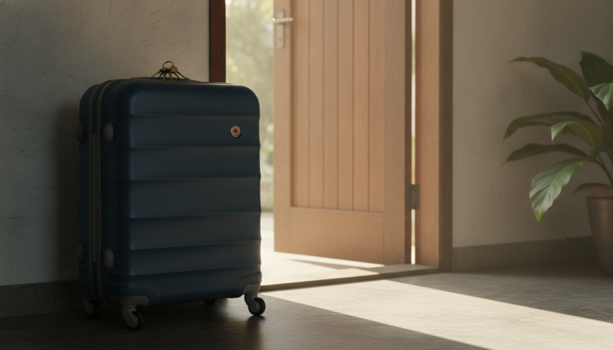 Antes de viajar nas férias: o checklist de registro, gás e disjuntor que protege a casa vazia