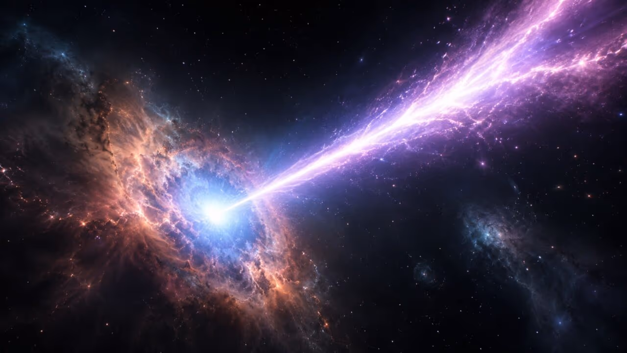 Explosão a 2 bilhões de anos-luz cegou satélites da Nasa e liberou mais energia do que o Sol em toda sua vida
