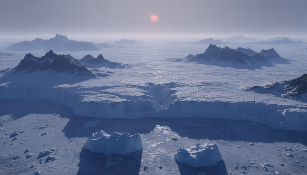 A Terra permaneceu quase totalmente congelada por cerca de 57 milhões de anos, mas novas evidências indicam que estações do ano e ciclos climáticos continuaram ativos sob o gelo