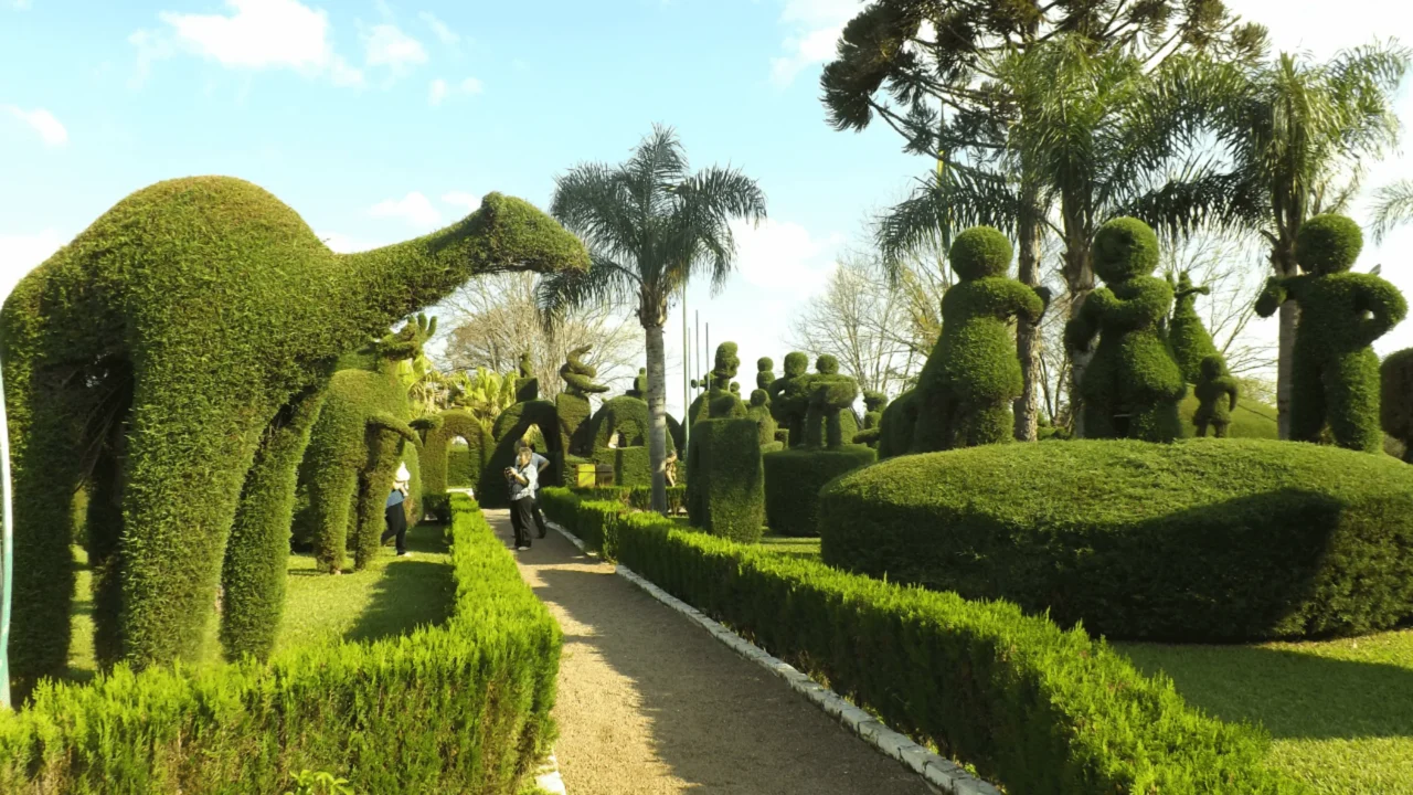 Jardineiro sem diploma que esculpiu mais de 200 árvores e transformou uma cidade de 3 mil habitantes em dos melhores pontos turísticos do Brasil