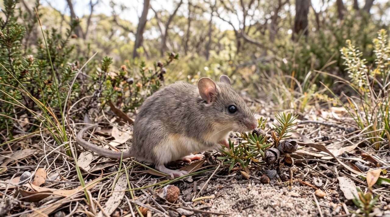 O retorno do rato-da-índia-de-new-holland ao seu habitat após anos de desaparecimento.