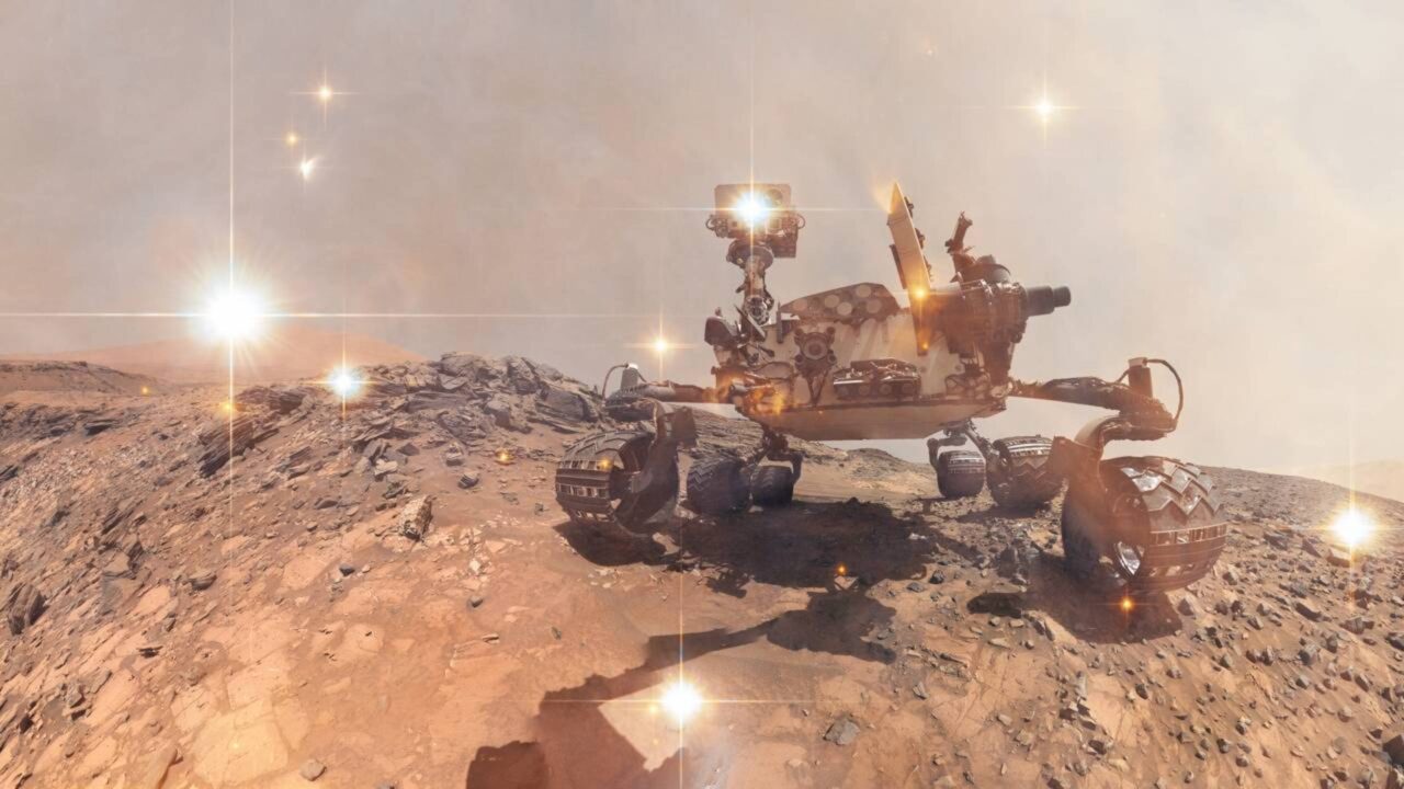 O rover Curiosity encontrou em Marte 21 moléculas orgânicas preservadas por 3,5 bilhões de anos