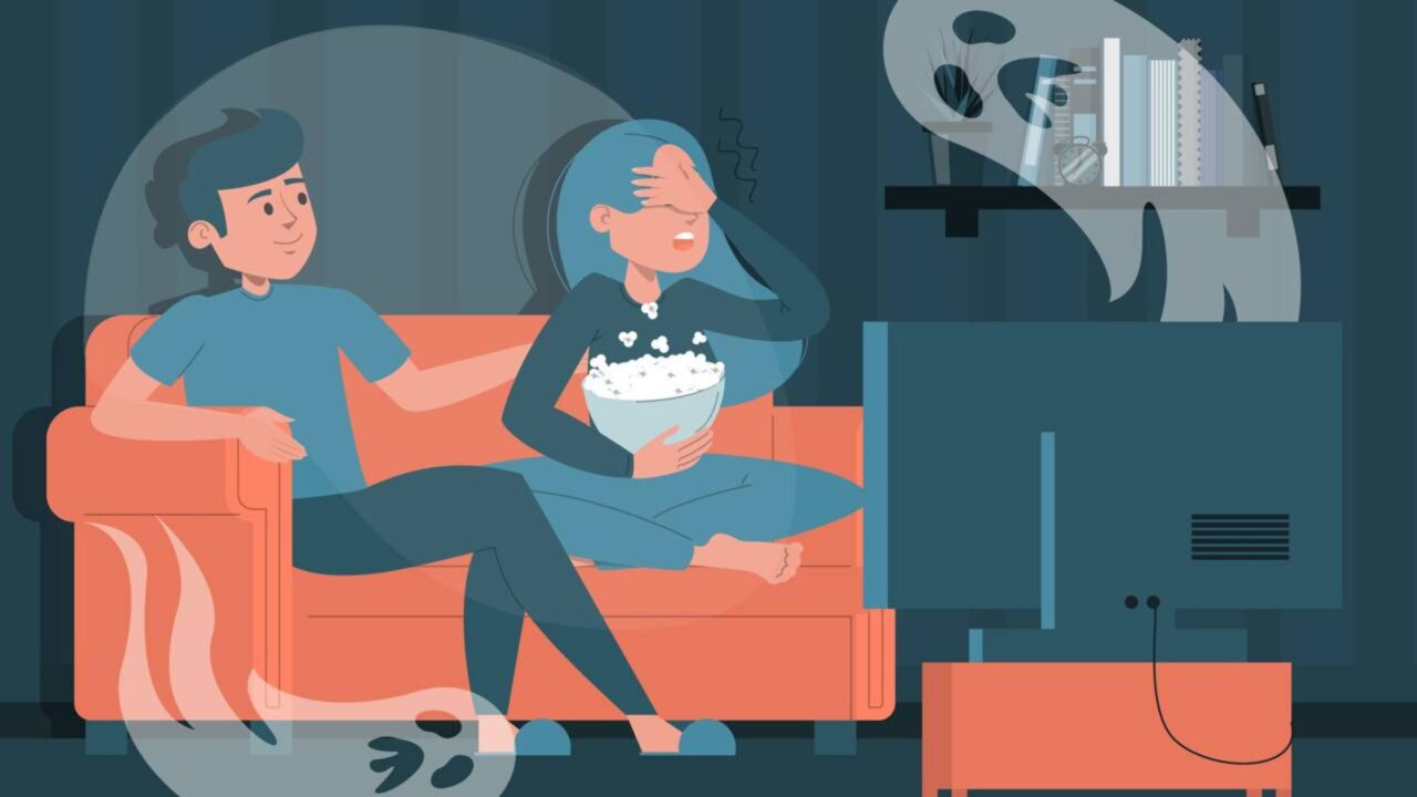 Filmes de terror podem fazer o corpo gastar energia como uma caminhada curta, segundo um estudo que mediu o consumo calórico de espectadores