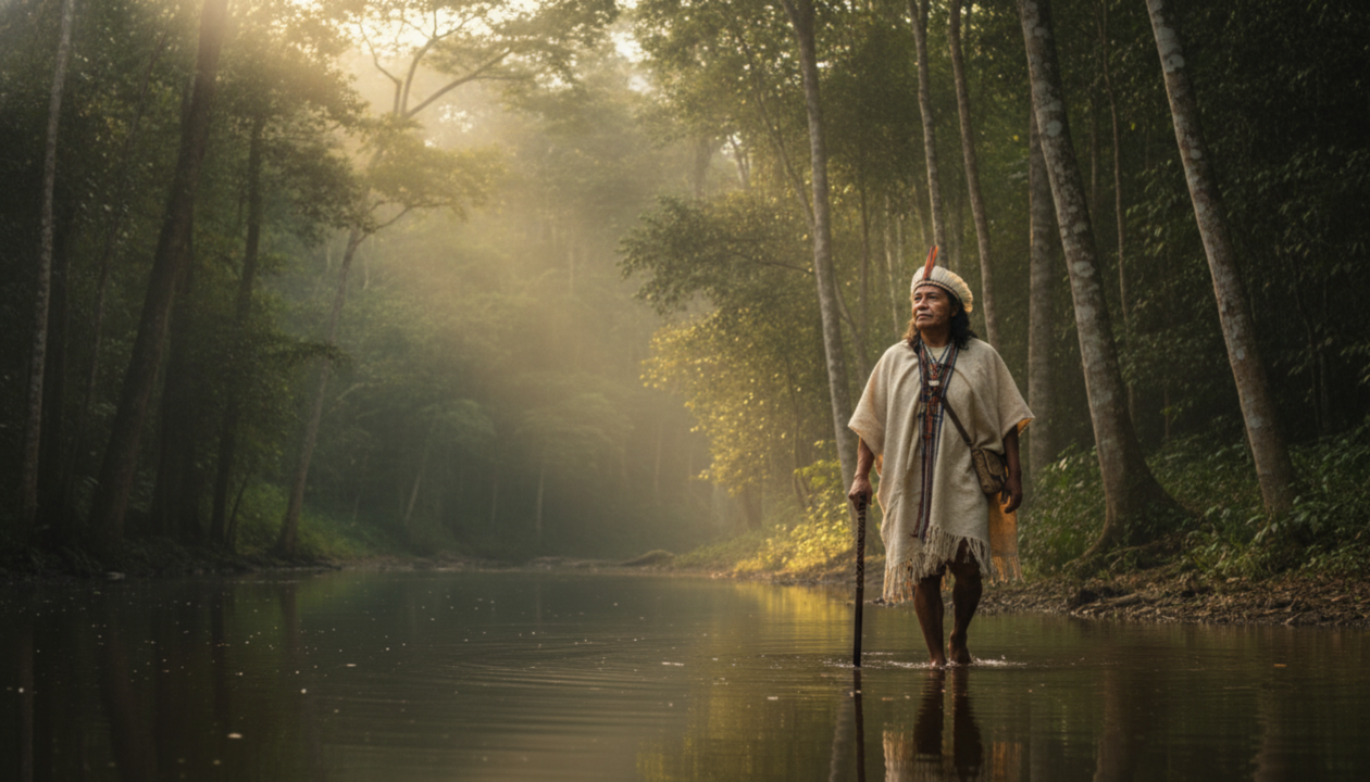 Ailton Krenak: “quando sentir que o céu está ficando baixo, é só empurrá-lo e respirar”. O fecho de um dos livros mais lidos sobre a crise ambiental