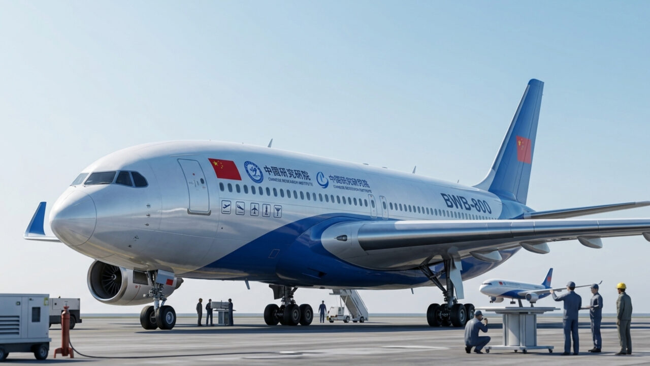 A China está desenvolvendo um modelo gigante de avião capaz de transportar mais de 800 passageiros, com envergadura de 85 metros e velocidade próxima a 1.000 kmh