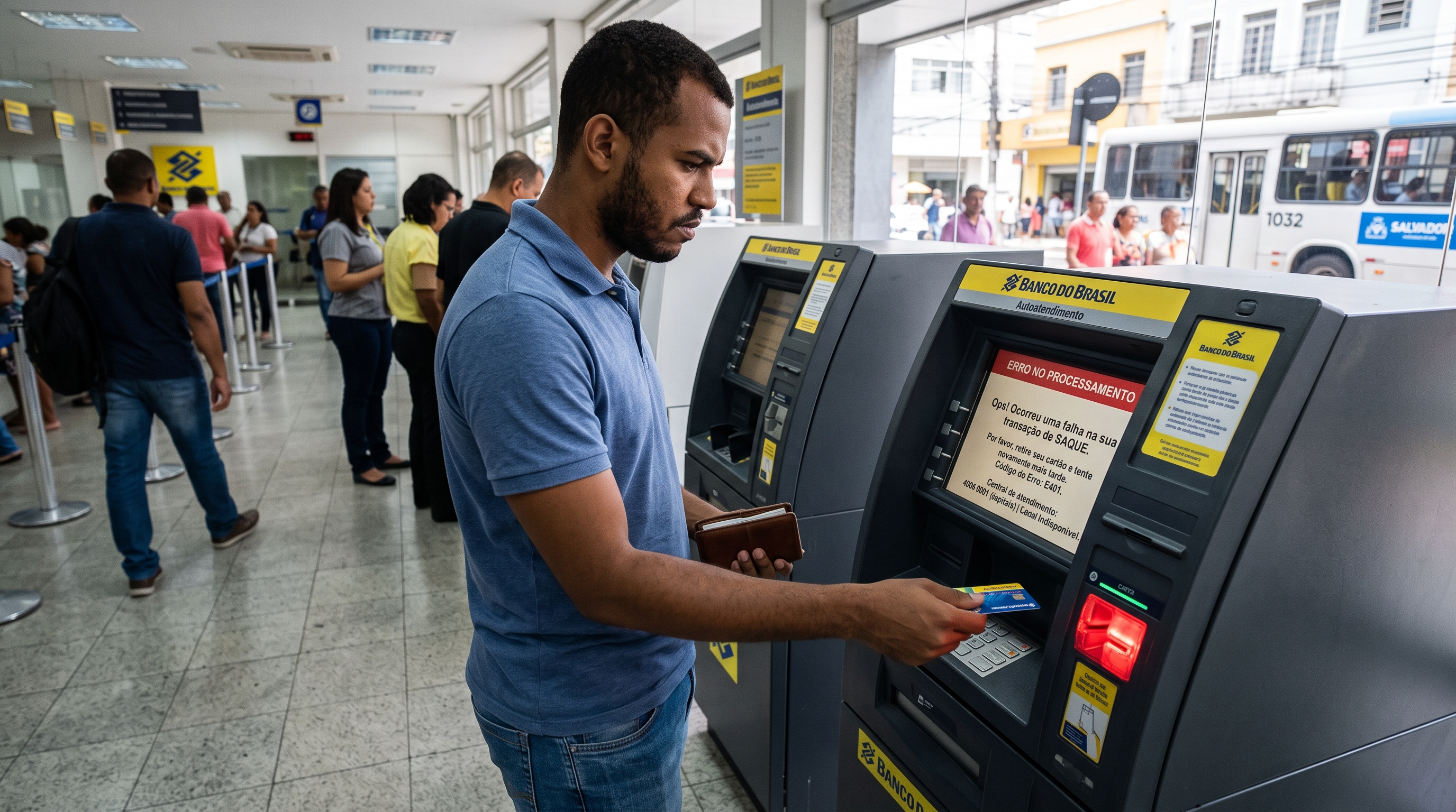 Caixa eletrônico com defeito: A máquina “engoliu” seu depósito ou não entregou as notas no saque? Saiba o que fazer imediatamente - QTU Questões do Universo
