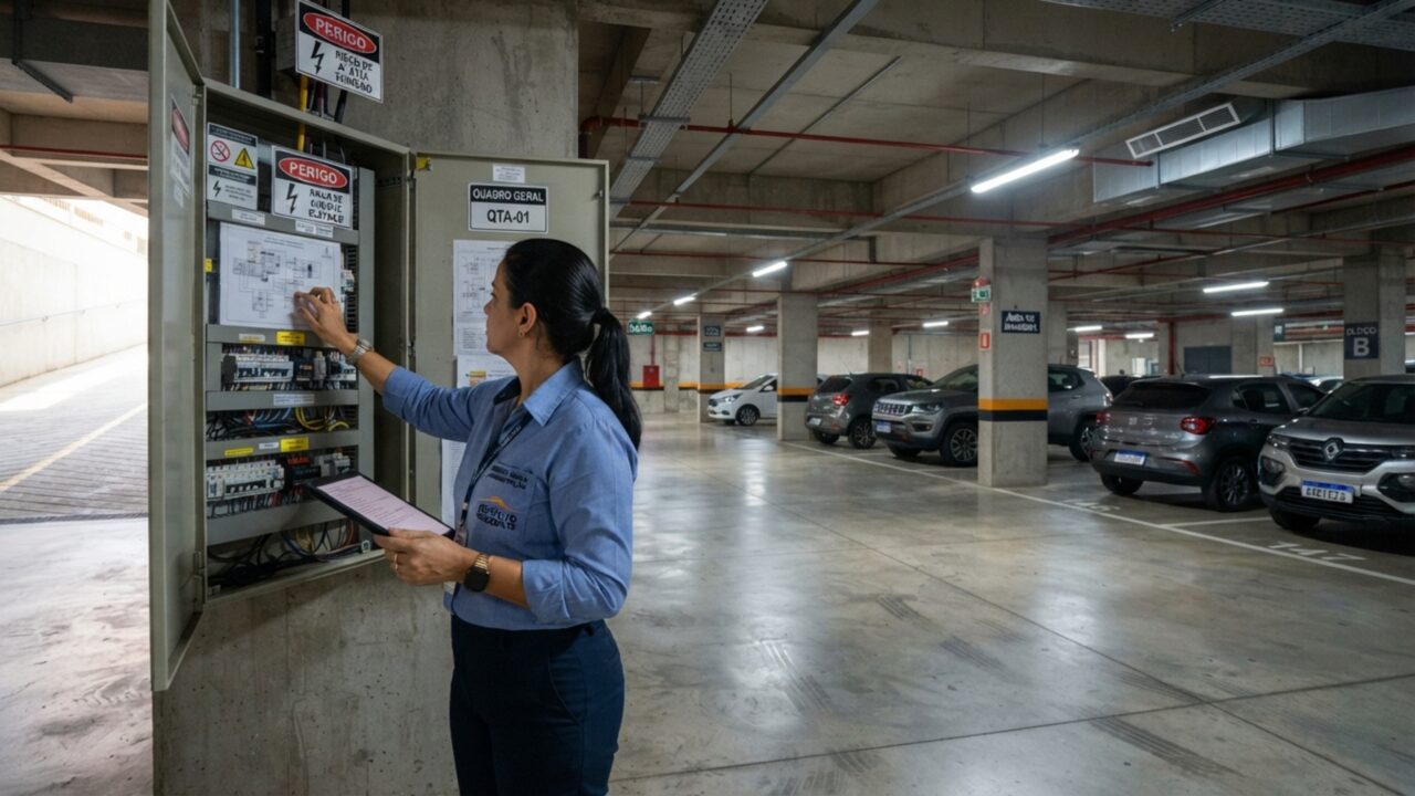Morador instala carregador rápido de carro elétrico puxando energia do quadro da garagem, conta do condomínio dispara e síndico exige remoção sob pena de multa