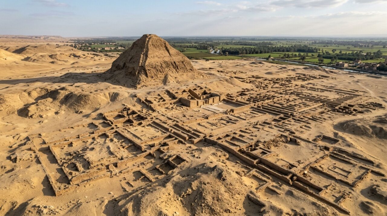 Este labirinto descrito com 3.000 salas sob a areia do Egito ainda desafia arqueólogos