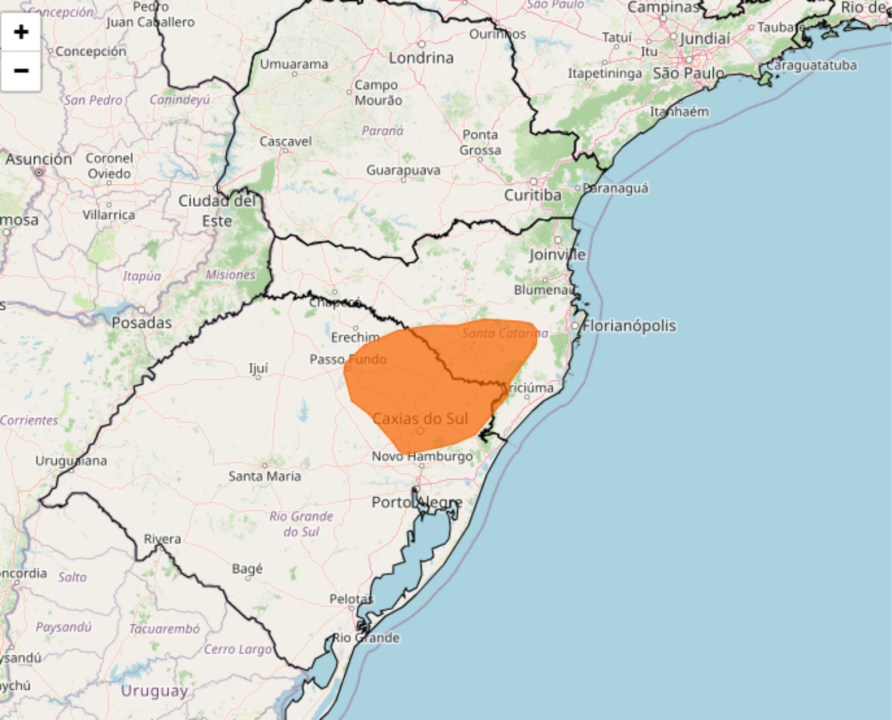 Alerta de Geada coloca regiões do Sul neste domingo, 23